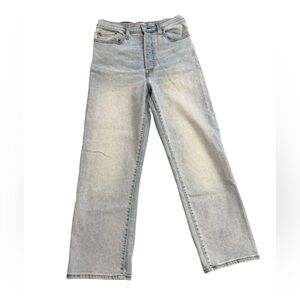 Levi’s Ribcage Straight High Rise Jeans Light Wash Size 28